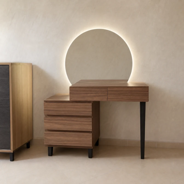 Coiffeuse Noyer Élégance