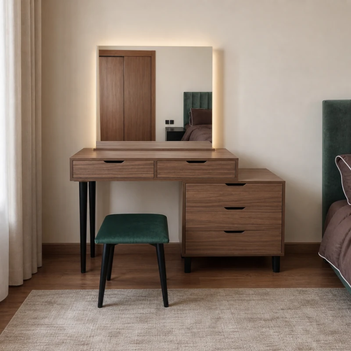 Coiffeuse Noyer Élégance